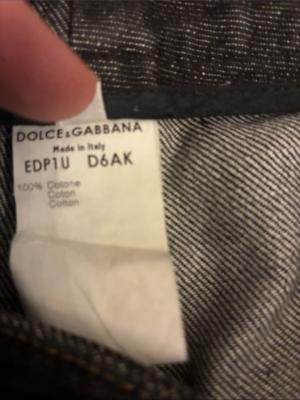 Dolce & Gabbana Black Slim Jeans with Butterfly Back Embroidery - Picture 4 of 15